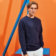 Sweat-shirt homme à col rond bio Asquith & Fox AQ078 PRODUITS ARRÊTÉ