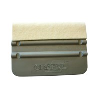 Raclette pose plastique et feutre Orafol