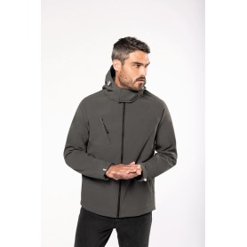 Veste softshell à capuche amovible homme Kariban K413