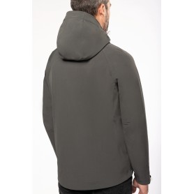 Veste softshell à capuche amovible homme Kariban K413