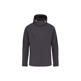 Veste softshell à capuche amovible homme Kariban K413