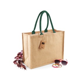 Sac de courses classique en toile de jute wm407