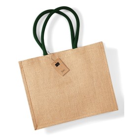 Sac de courses classique en toile de jute wm407