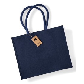 Sac de courses classique en toile de jute wm407