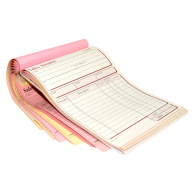 Carnet autocopiant 2 Duplicata A4 Recto Verso 50 Liasses par carnet