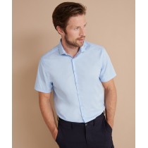 Chemise stretch à manches courtes pour hommes HB537