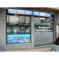 Impression numérique quadri, Autocollant, adhésifs imprimée pour caisson lumineux backlight