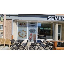 Impression numérique quadri dépoli polymère, Autocollant, adhésifs imprimée pour vitres