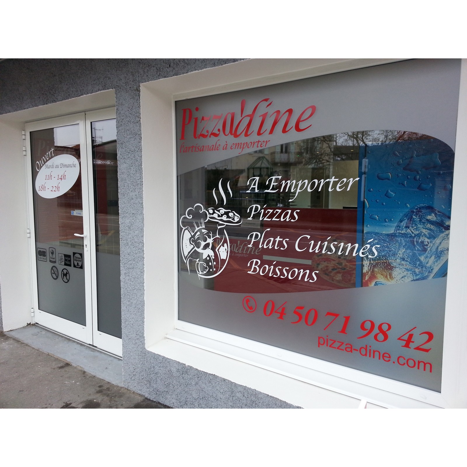 Décorations Marquages Véhicules Vitres - Adhésifs Découpé