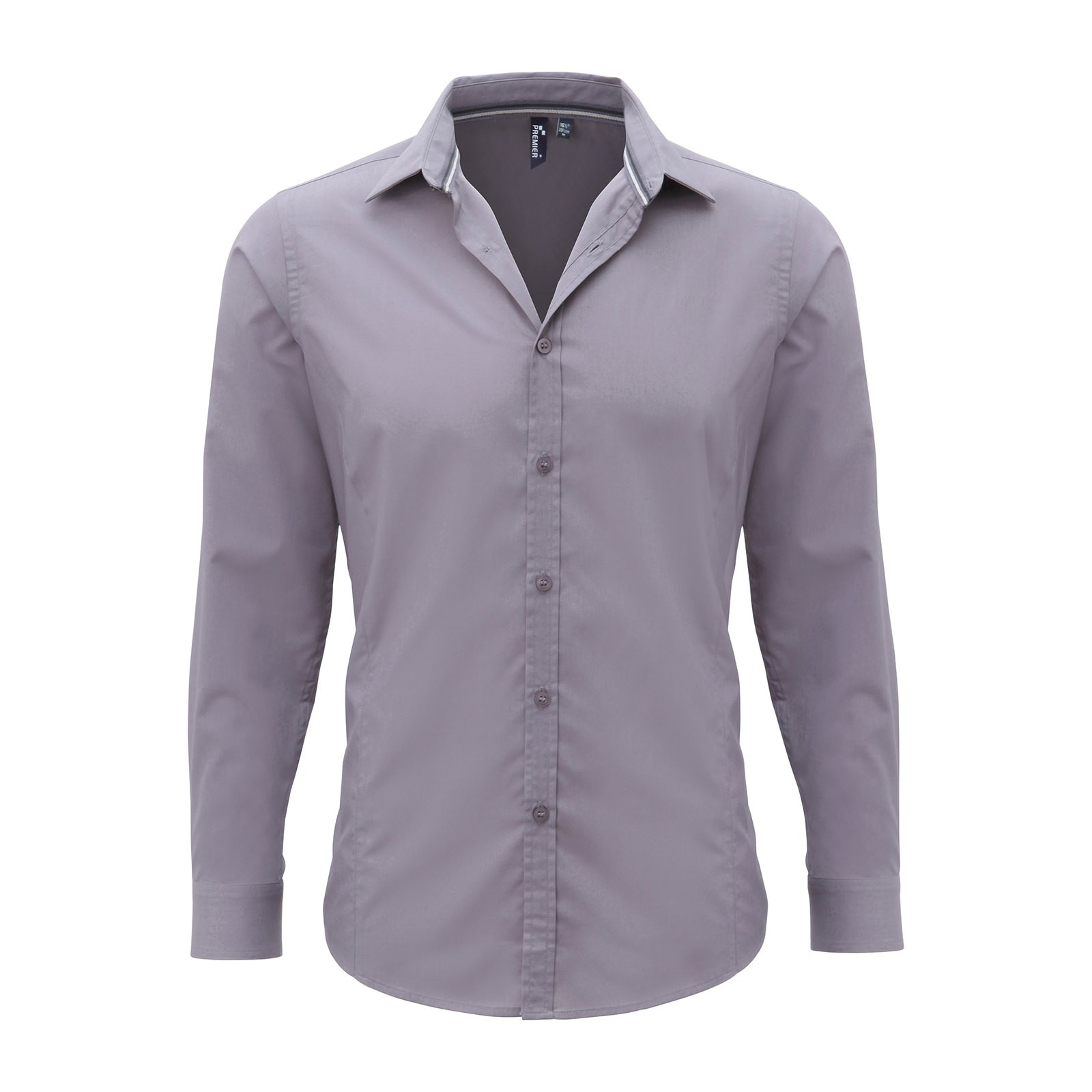 Chemise à manches longues 'Friday bar' Steel Gris Premier PR214