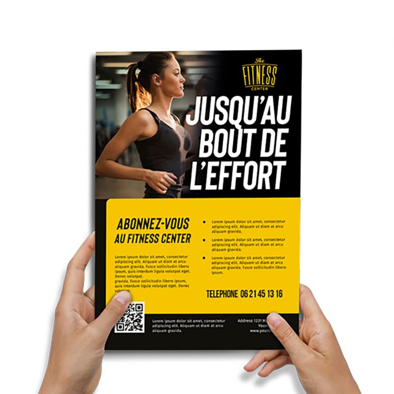 Impression Flyers & Affiches A5 14,8x21 cm Express 24-48h