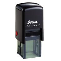 Tampon encreur personnalisable carré spécial cartes de fidélité Shiny Printer S-510 11x11mm