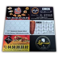 Cartes de Fidélité Support Offset luxe 300g/m² 85x54mm