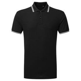 Polo passepoilé coupe classique homme col contrasté Asquith & Fox AQ011