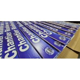 Epaisseur 3.5mm - Panneaux Rigides Akilux® Polypro. alvéolaire