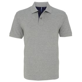 Polo contrasté coupe classique homme Asquith & Fox AQ012