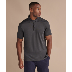 Mens Stretch Polo Shirt + Wick Finish-HENBURY HY460 HB460