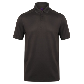 Mens Stretch Polo Shirt + Wick Finish-HENBURY HY460 HB460