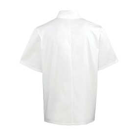 Veste de cuisinier à manches courtes boutons - pression Premier PR664