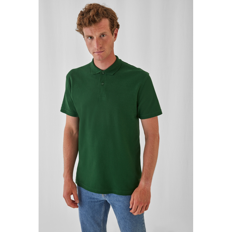 Polo Manches Courtes piqué 180 ID.001 B&C BA306 BC470