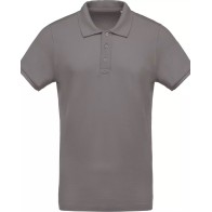 Polo piqué Bio Manches Courtes Homme-KARIBAN