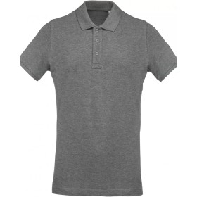 Polo piqué Bio Manches Courtes Homme-KARIBAN K209