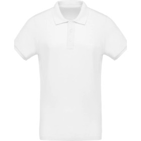 Polo piqué Bio Manches Courtes Homme-KARIBAN K209