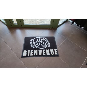 Tapis d'accueil personnalisé