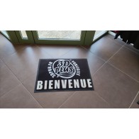 Tapis d'accueil personnalisé