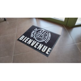 Tapis d'accueil personnalisé