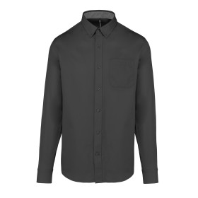 Chemise coton manches longues Nevada homme Kariban K586