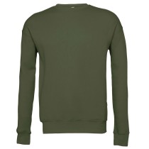 Sweat unisexe col rond manches set-in intérieur micro polaire BE045