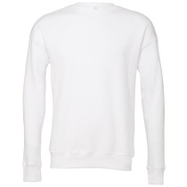 Sweat unisexe col rond manches set-in intérieur micro polaire BE045