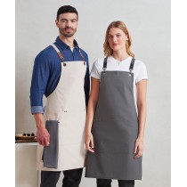 Tablier bavette à bretelles croisées dans le dos CLIP 'N' CLASP PREMIER