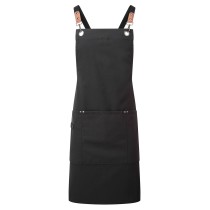 Tablier bavette à bretelles croisées dans le dos CLIP 'N' CLASP PREMIER