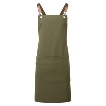 Tablier bavette à bretelles croisées dans le dos CLIP 'N' CLASP PREMIER