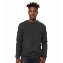 Sweat unisexe col rond manches set-in intérieur micro polaire BE045