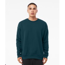 Sweat unisexe col rond manches set-in intérieur micro polaire BE045