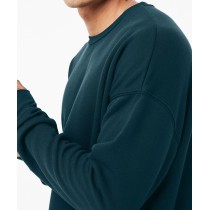 Sweat unisexe col rond manches set-in intérieur micro polaire BE045