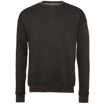 Sweat unisexe col rond manches set-in intérieur micro polaire BE045