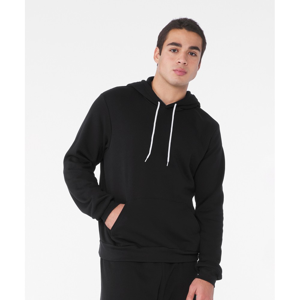 Sweat-shirt à capuche unisexe intérieur micro polaire BE105