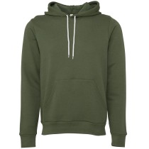 Sweat-shirt à capuche unisexe intérieur micro polaire BE105