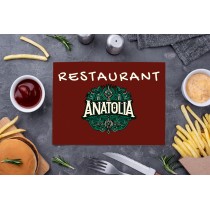 Set de table A3 Recto 90g/m² papier offset Restaurant Anatolia Annemasse 7 Rue Léon Guersillon, 74100 Annemasse