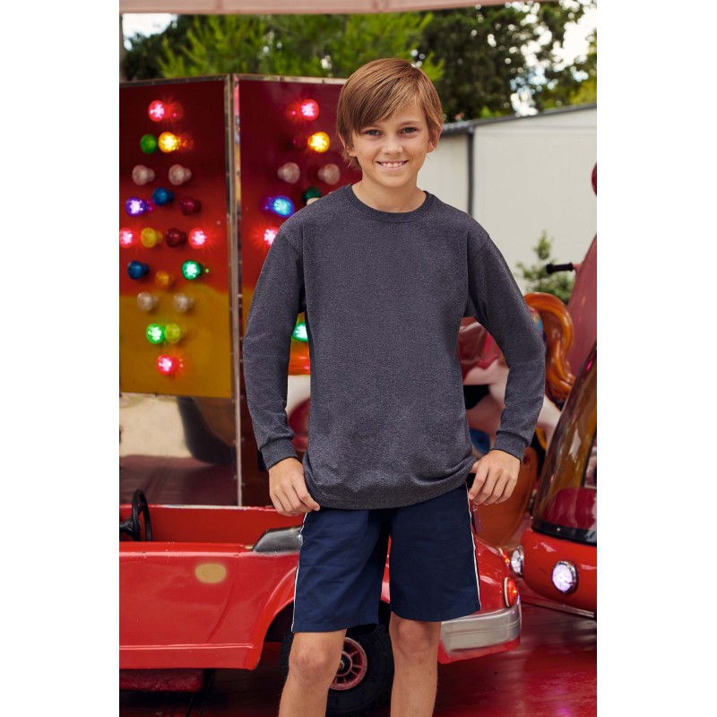 T-SHIRT ENFANT MANCHES LONGUES VALUEWEIGHT SC61007